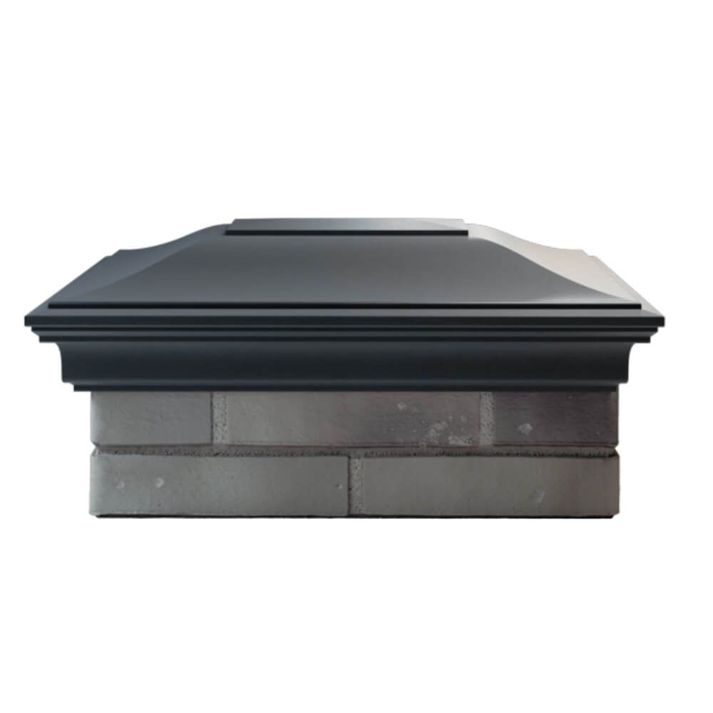 Колпак Zking Монблан Серый на столб 2х1.5 кирпича (515х385мм) в Бийске фото