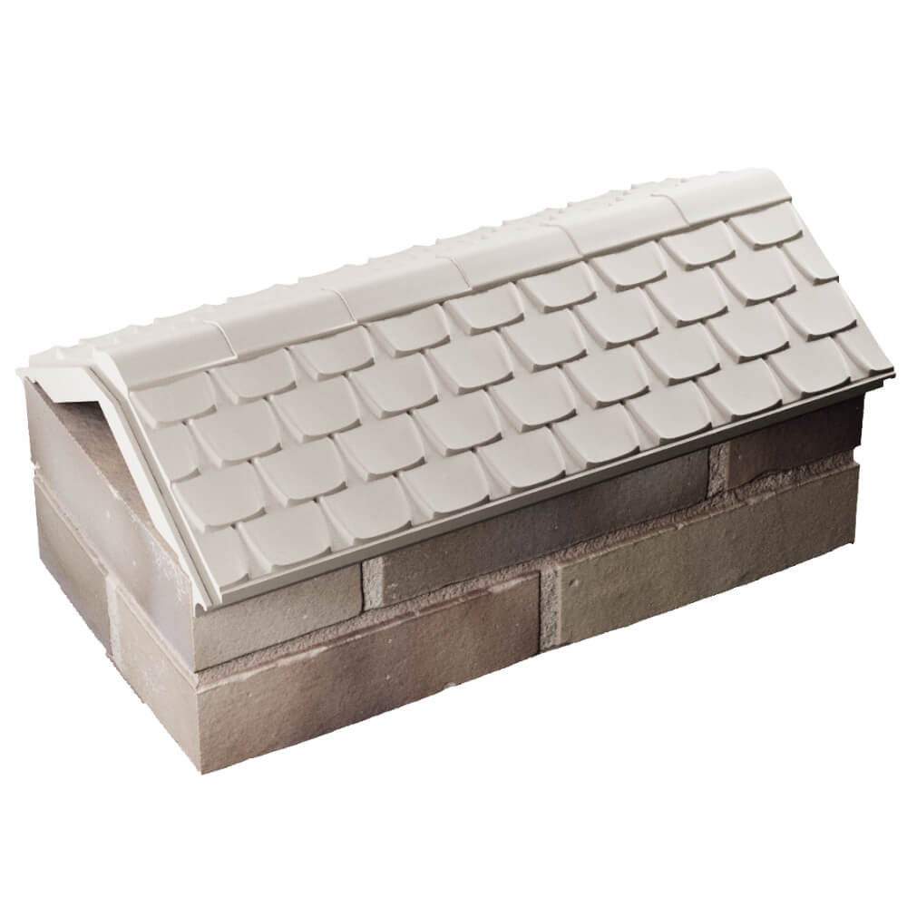 Парапет Zking Эльбрус Бежевый с посадкой на 1 кирпич (255мм) в Бийске фото