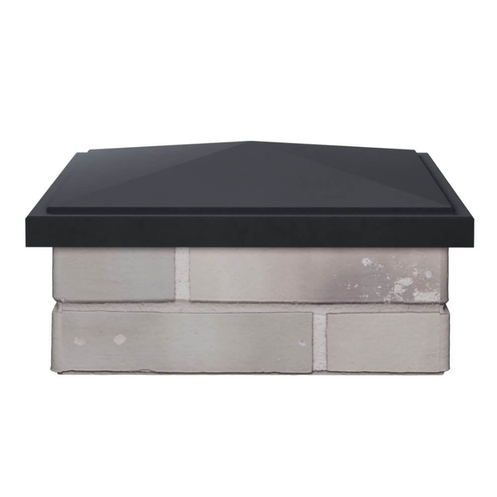 Колпак Zking БонаМоно Серый на столб 1.5х1.5 кирпича (385х385, 400х400мм) Бийск фото