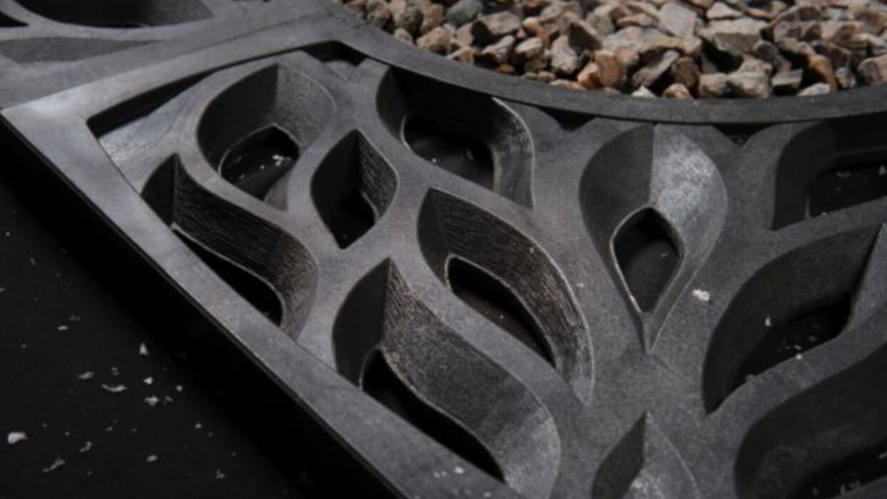 Приствольная решетка для дерева ZKING CRUST 1.2х1.2м Черная в Бийске фото