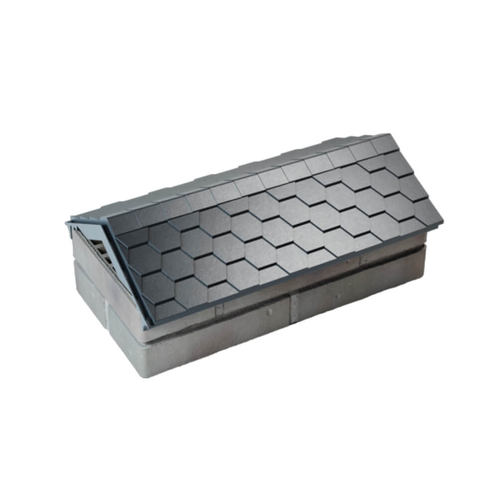 Парапет Zking Эверест Серый с посадкой на 1 кирпич (200/225/255мм) в Бийске фото