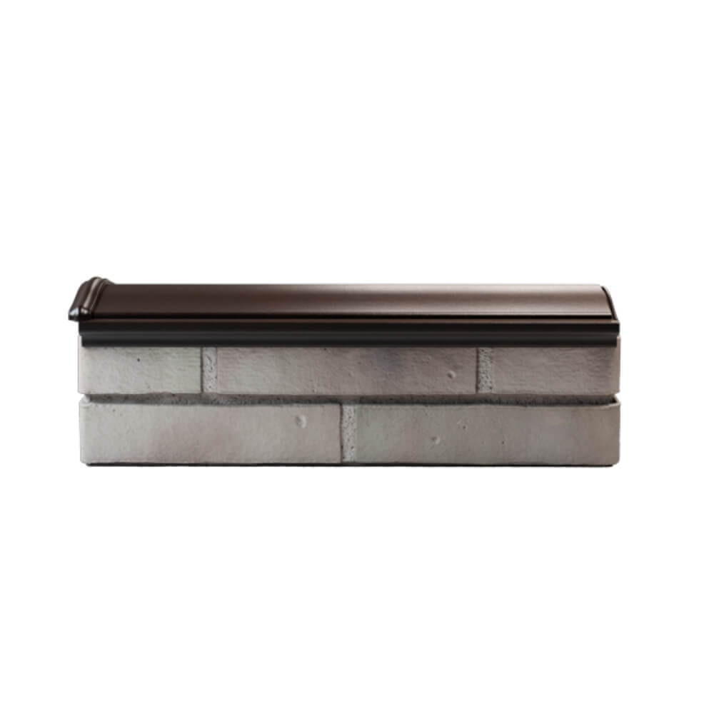 Парапет Zking Монблан Коричневый посадка на 0.5 кирпича (130мм) в Бийске фото