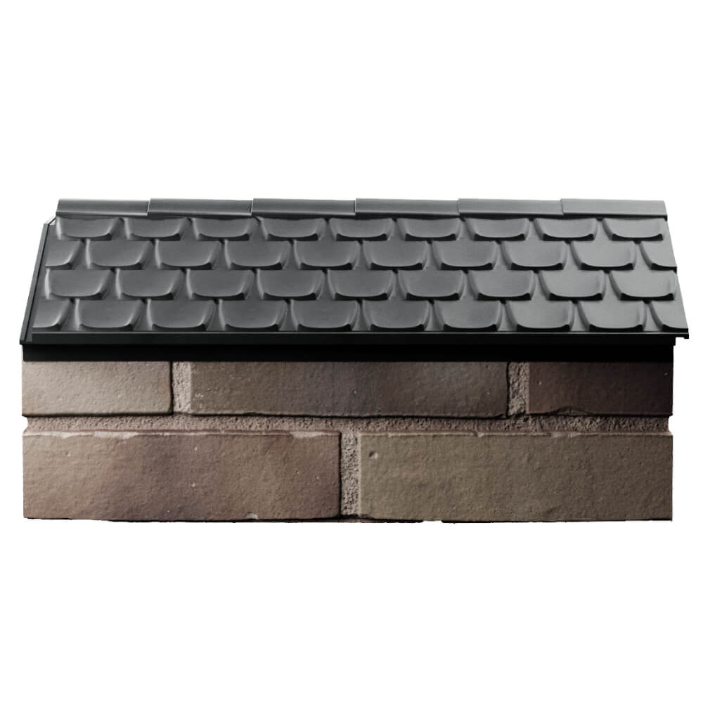 Парапет Zking Эльбрус Серый с посадкой на 1 кирпич (255мм) в Бийске фото