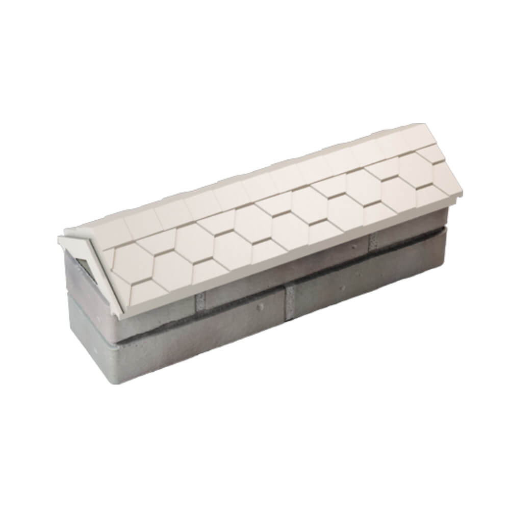 Парапет Zking Эверест Бежевый с посадкой на 0.5 кирпича (130мм) в Бийске фото