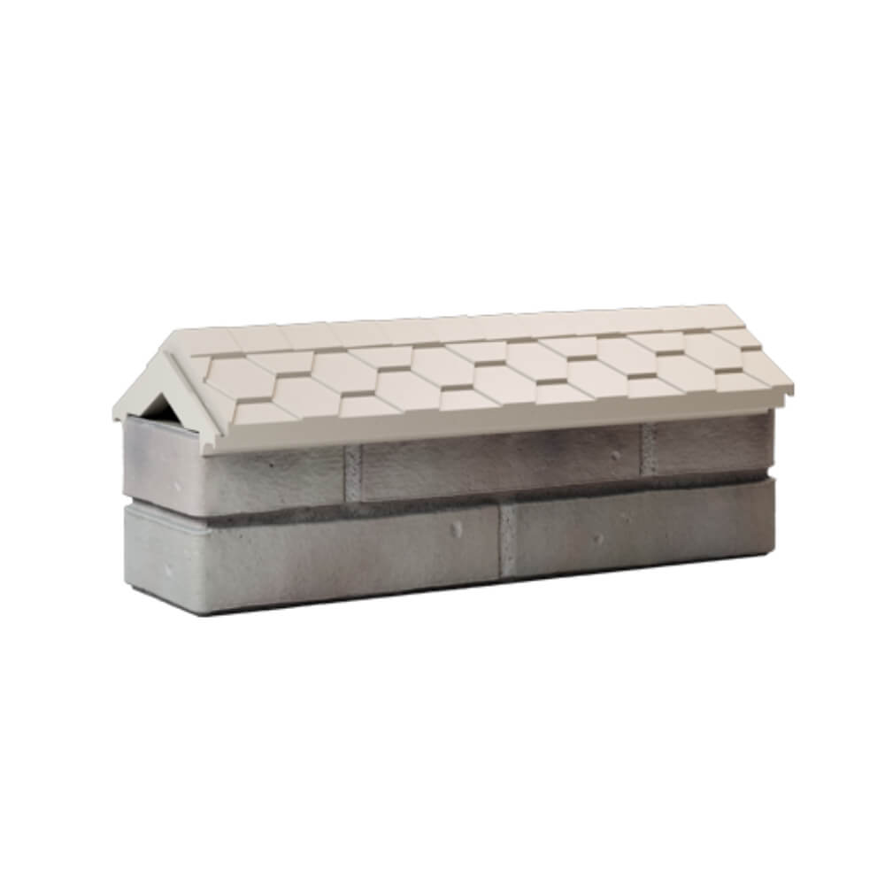 Парапет Zking Эверест Бежевый с посадкой на 0.5 кирпича (130мм) Бийск фото