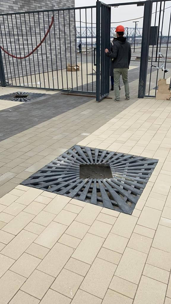 Приствольная решетка для дерева ZKING ATMOSPHERE 1.2х1.2м Черная в Бийске фото