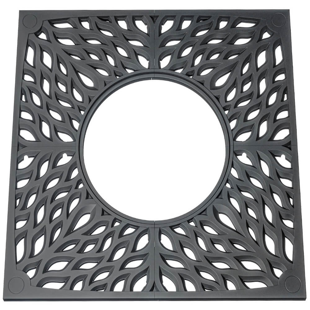 Приствольная решетка для дерева ZKING CRUST 2х2м Черная Бийск фото