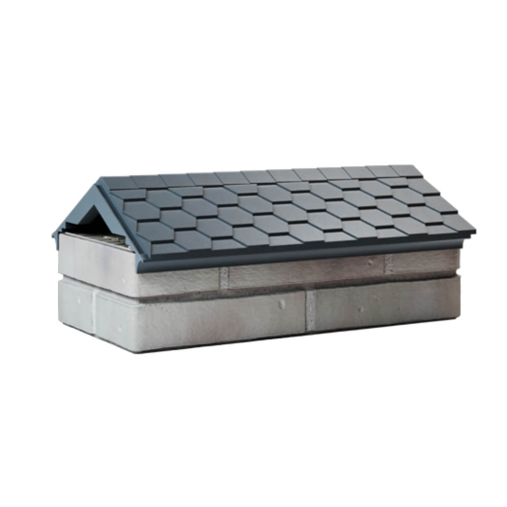 Парапет Zking Эверест Серый с посадкой на 1 кирпич (200/225/255мм) Бийск фото