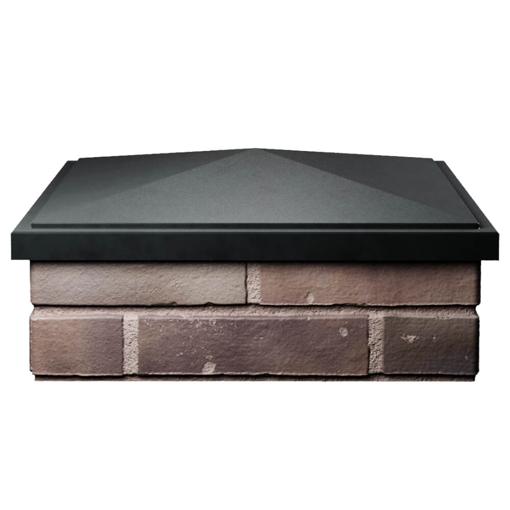 Колпак Zking БонаМоно Черный на столб 2х2 кирпича (515х515, 530х530мм) Бийск фото