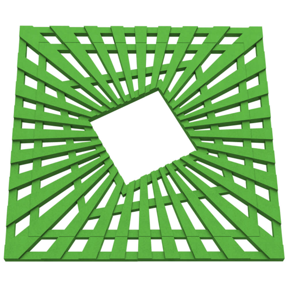 Приствольная решетка для дерева ZKING ATMOSPHERE 1.2х1.2м Зеленая в Бийске фото