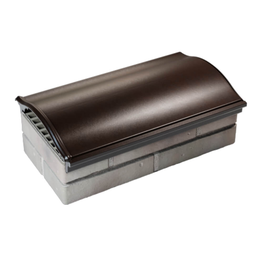 Парапет Zking Монблан Коричневый посадка на 1 кирпич (200/225/255мм) в Бийске фото