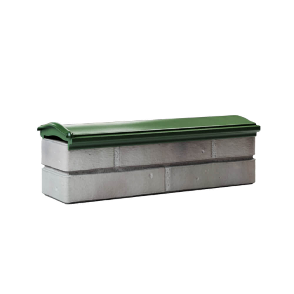 Парапет Zking Монблан Зеленый посадка на 0.5 кирпича (130мм) Бийск фото