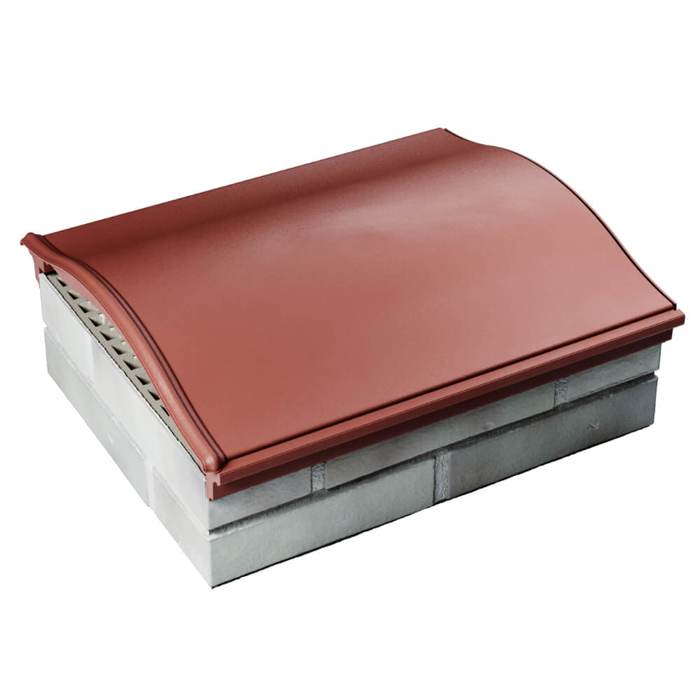 Парапет Zking Монблан Красный посадка на 1.5 кирпича (355/385мм) в Бийске фото