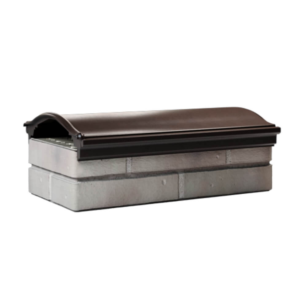 Парапет Zking Монблан Коричневый посадка на 1 кирпич (200/225/255мм) Бийск фото