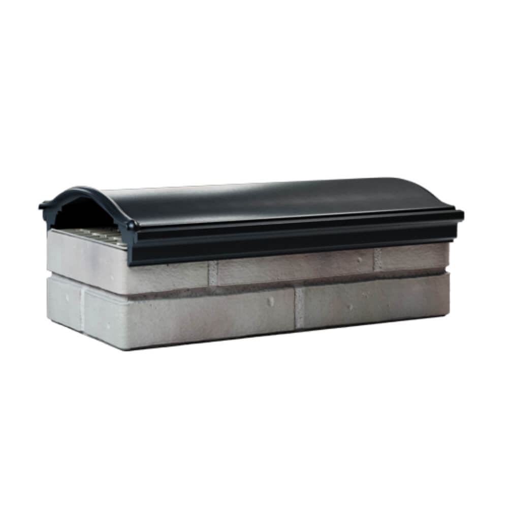 Парапет Zking Монблан Черный посадка на 1 кирпич (200/225/255мм) Бийск фото