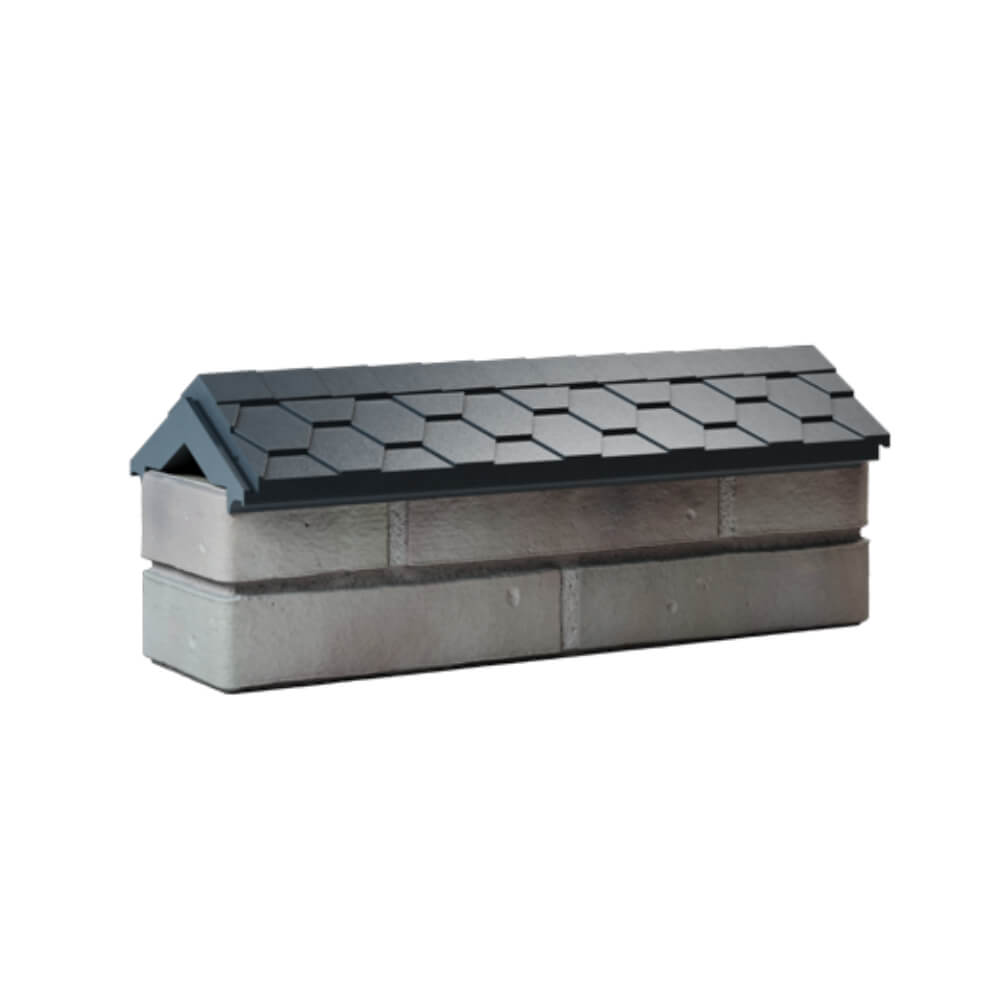 Парапет Zking Эверест Серый с посадкой на 0.5 кирпича (130мм) Бийск фото