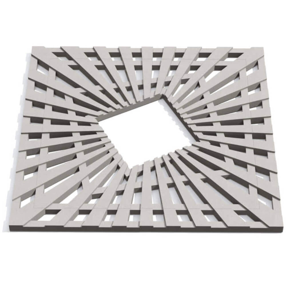 Приствольная решетка для дерева ZKING ATMOSPHERE 1.2х1.2м Бежевая Бийск фото