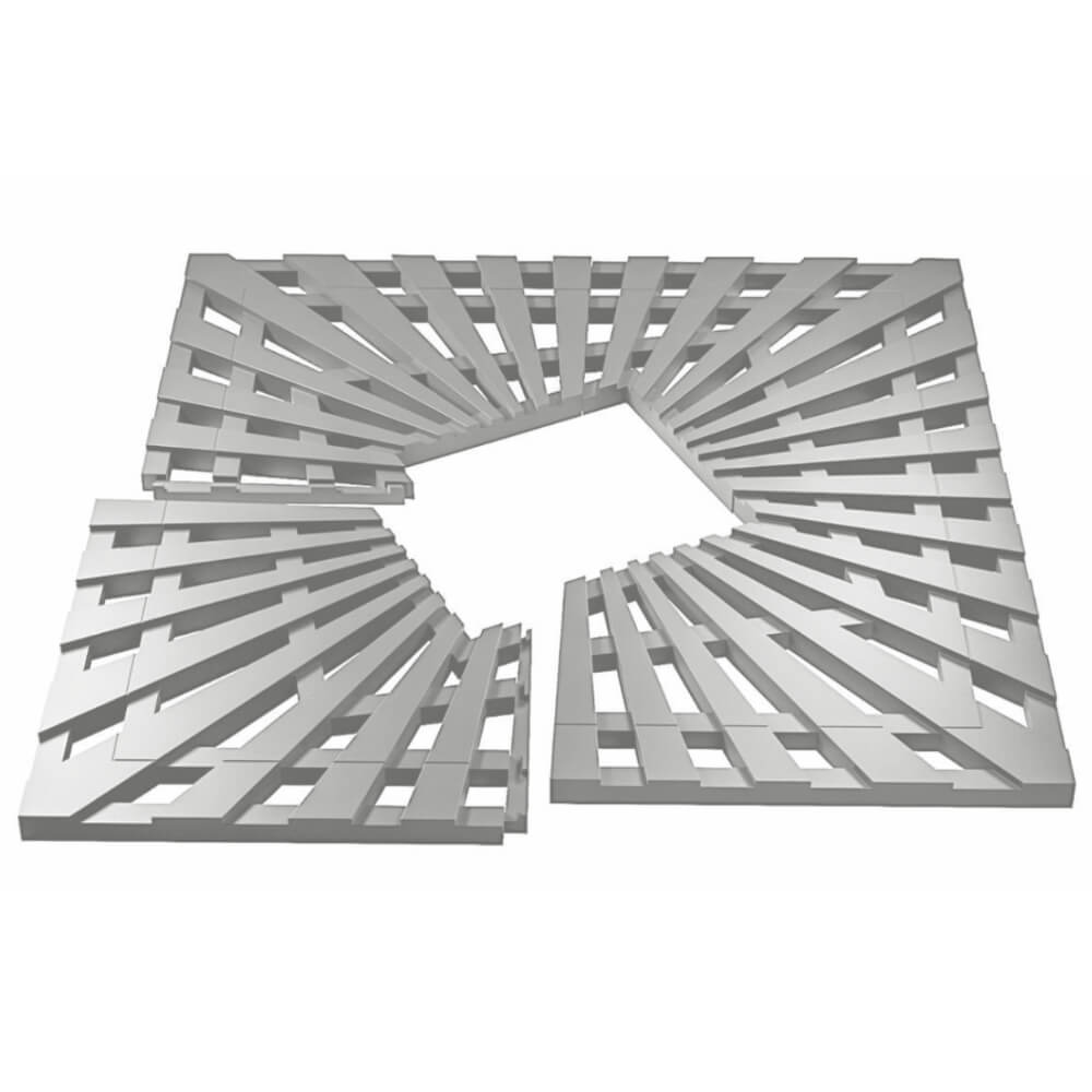 Приствольная решетка для дерева ZKING ATMOSPHERE 1.2х1.2м Бежевая в Бийске фото