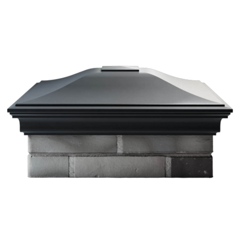 Колпак Zking Монблан Серый на столб 2х2 кирпича (515х515мм) в Бийске фото