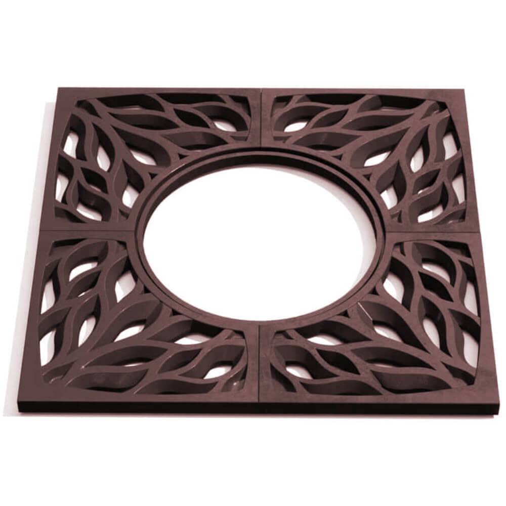 Приствольная решетка для дерева ZKING CRUST 1.2х1.2м Коричневая Бийск фото