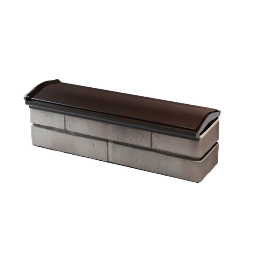 Парапет Zking Монблан Коричневый посадка на 0.5 кирпича (130мм) в Бийске фото