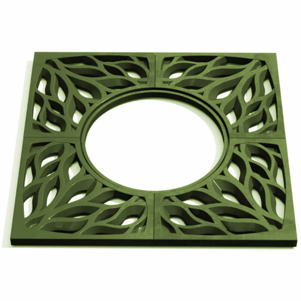 Приствольная решетка для дерева ZKING CRUST 1.2х1.2м Зеленая Бийск фото