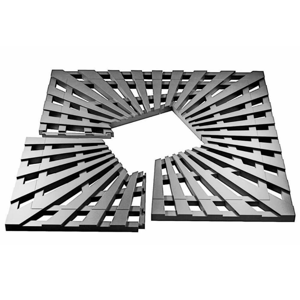 Приствольная решетка для дерева ZKING ATMOSPHERE 1.2х1.2м Серая в Бийске фото