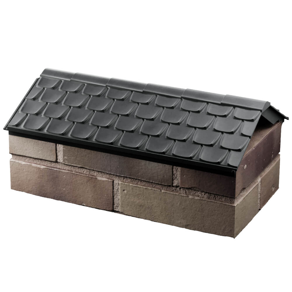 Парапет Zking Эльбрус Серый с посадкой на 1 кирпич (255мм) в Бийске фото