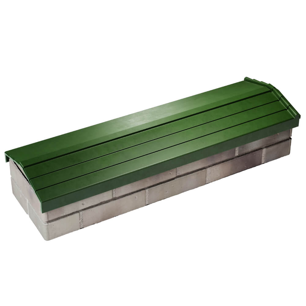 Парапет Zking Бона ХайТек Зеленый посадка на 0.5 кирпича (130мм) в Бийске фото