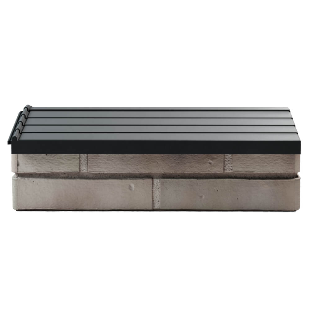 Парапет Zking Бона ХайТек Серый с посадкой на 1 кирпич (200/225/255мм) в Бийске фото